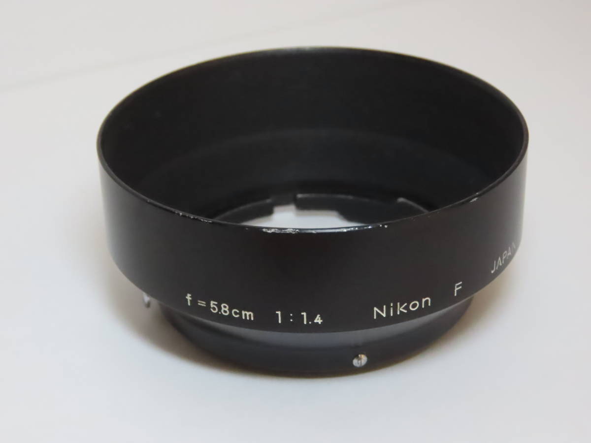 Nikon Lens Hood Snap-on type for Nikkor 58mm 1:1.4 ニコン レンズフード