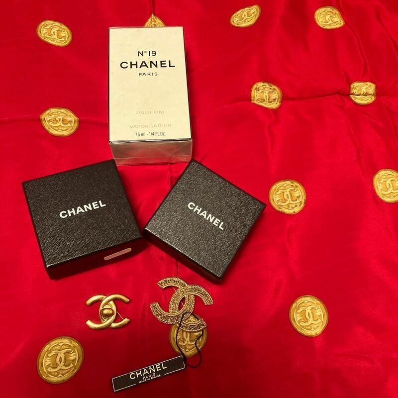 《レア》CHANEL ヴィンテージブローチ2点セット（オマケ付）