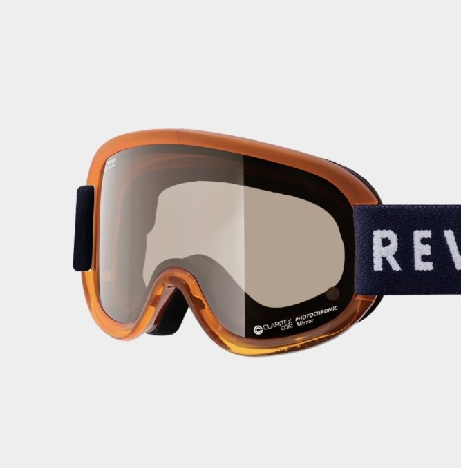 REVOLT/リボルト GOGGLE/ゴーグル super light frame/スーパーライトフレーム ORANGE/オレンジ (brown-mirror/clear PHO)スノーボード