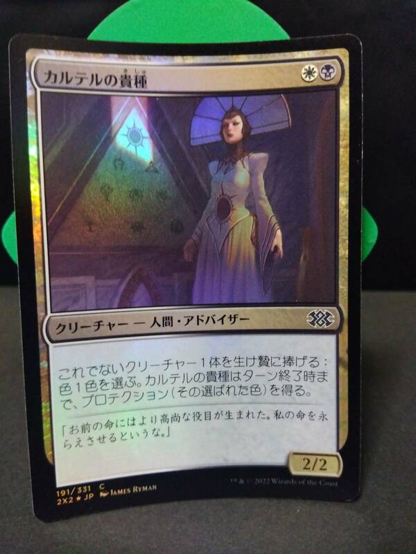 即決　MTG FOIL 　カルテルの貴種　金　まとめて取引歓迎です