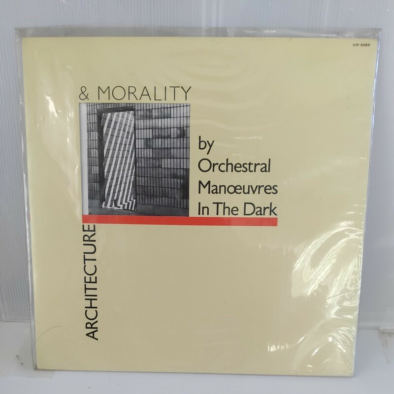 【LP】ORCHESTRAL MANOEUVRES IN THE DARK / ARCHITECTURE & MORALITY 安息の館 (VIP-6989) / OMD / 1982年日本盤 / 盤美品 ｗｗ１２－７0