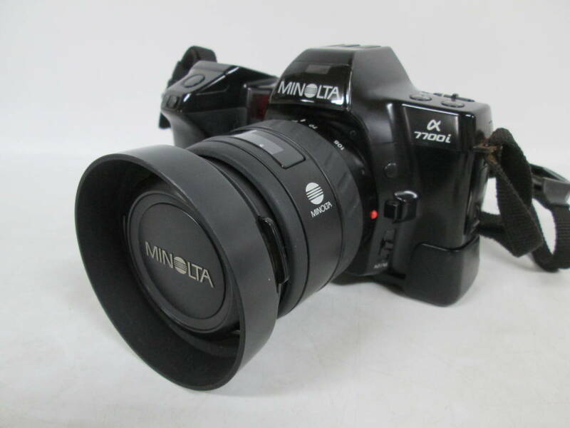 【0118i F8593】 MINOLTA ミノルタ フィルムカメラ a7700i レンズ 35-105mm 1:3.5(22)-4.5