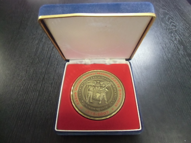 米軍放出品 メダル コイン USMC MARINE 海兵隊 記念品