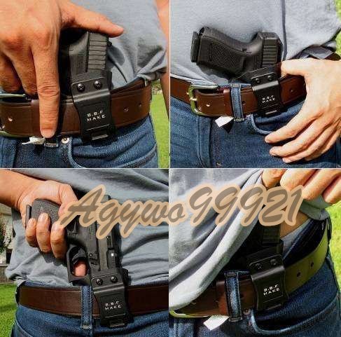 グロック用コンシールホルスターベルトループ付き グロック19 G19 G23 G32 GLOCK G19x ksc saa starkarms marui vfc