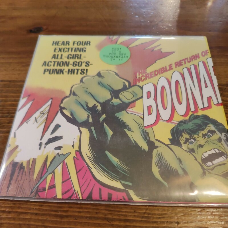 中古レコード　THE NEW BOONARAAAS Power Pop Garage Punk Pop Punk