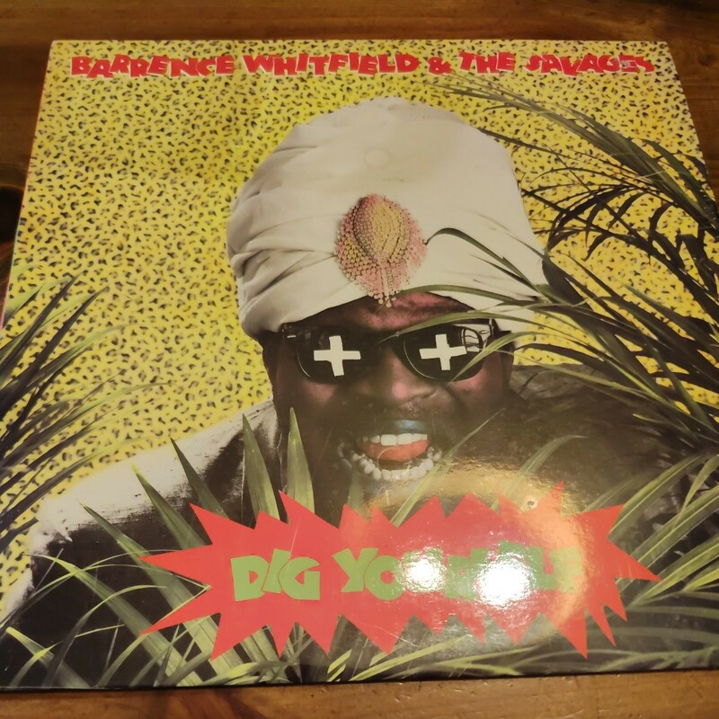 中古レコード　LP BARRENCE WHITFIELD & THE SAVAGE R＆B ロックンロール　DJおすすめ