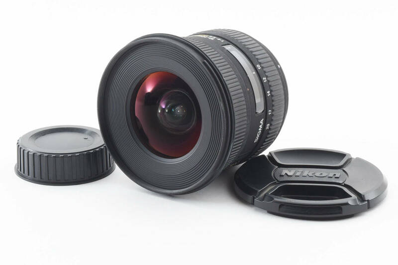 [良品] シグマ◆ SIGMA AF10-20mm F4-5.6 EX DC HSM ニコン Fマウント #AE2056357