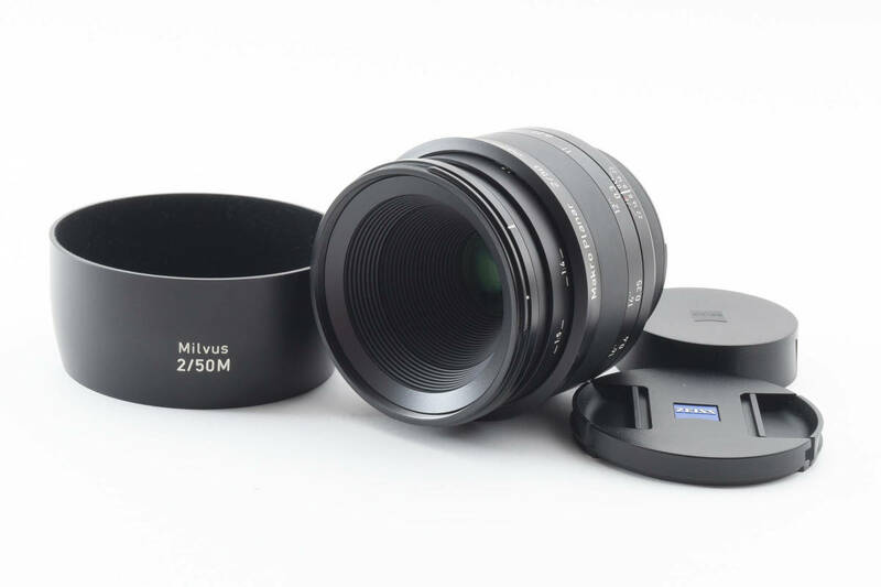 [美品] ZEISS Milvus Makro Planar 50mm F2 ZF.2 MF LENS ニコンFマウント マクロプラナー #AE2056359