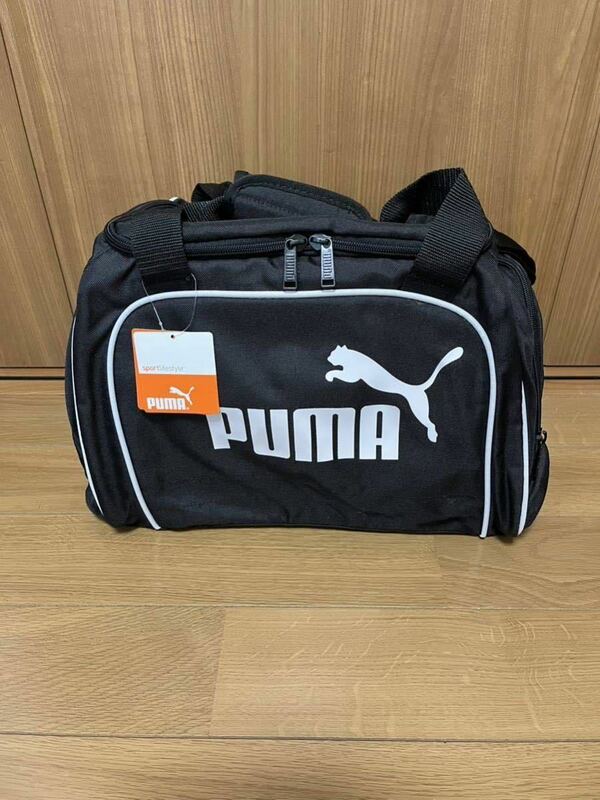 PUMA プーマ スポーツバッグ　ナイロン ブラック　黒　かばん　バッグ　2way 旅行 ショルダーバッグ タグ付き　未使用　野球