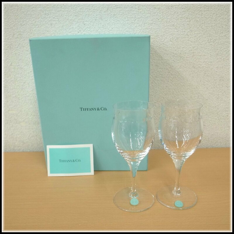 1194T 【本物保証】 TIFFANY&Co. ティファニー　スウィング　ペアワイングラス　未使用品