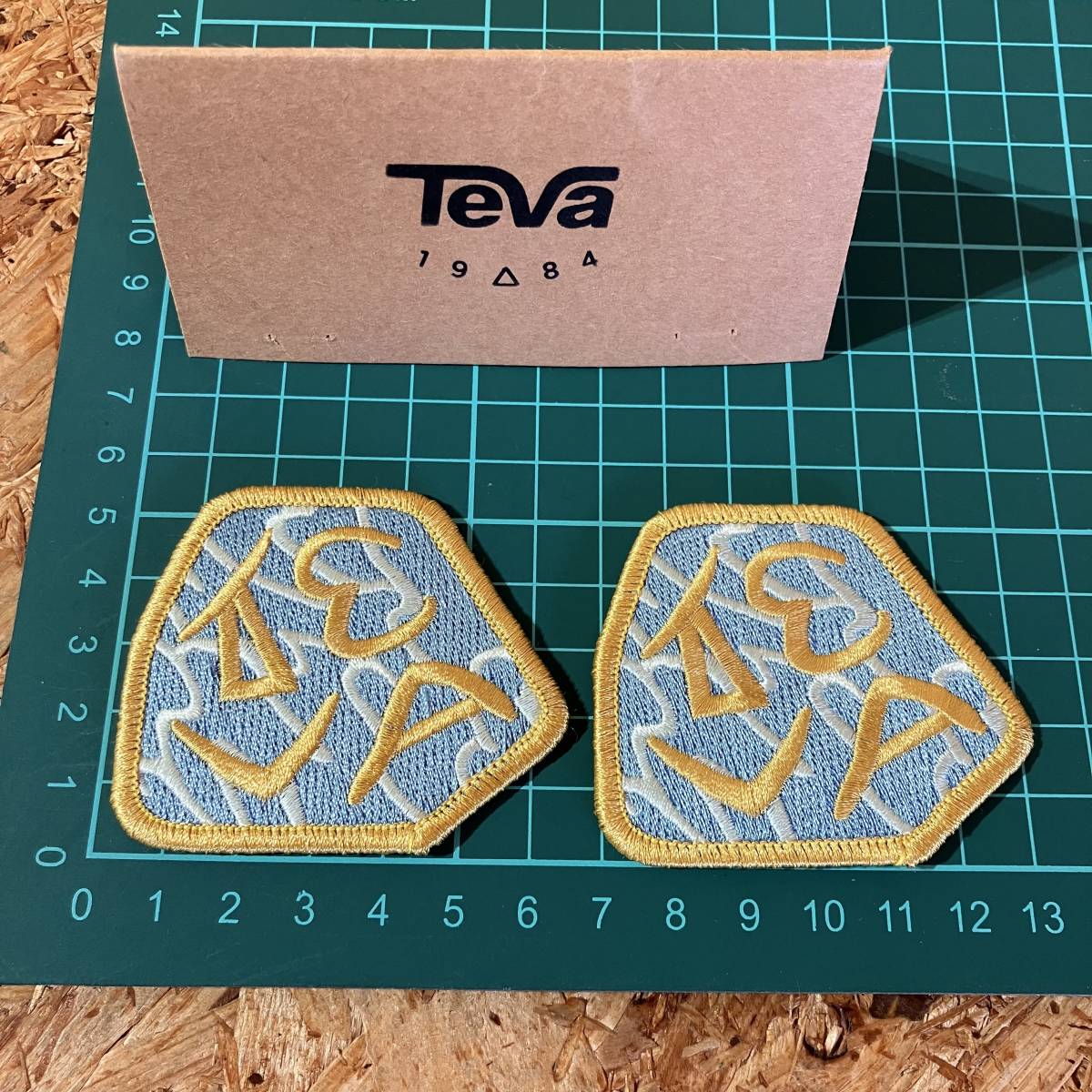 TEVA テバ パッチ ワッペン 2枚