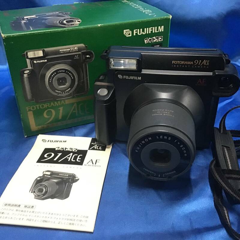 FUJIFILM 富士フイルム FOTORAMA 91 ACE インスタントカメラ 通電確認済