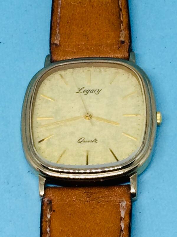(C27)オリエント好きな方(*'▽')オリエント・LEGACY・レガシー（電池交換済み）ゴールドメンズ腕時計USED（送料全国一律185円）素敵な時計