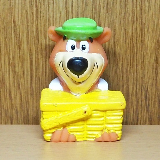 ヨギベア　フィギュア　ソフビ　ピクニック　1994　Arby's　アービーズ　ミールトイ　アメトイ　ハンナバーベラ 　Yogi Bear