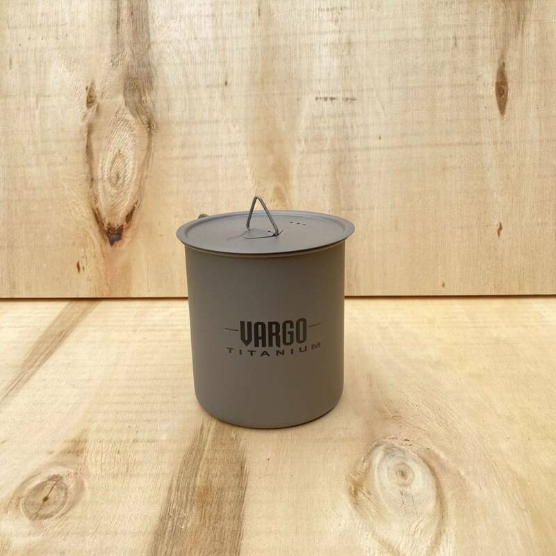 セット VARGO Titanium Travel Mug 450 + TOAKS Titanium Lids 80mm バーゴ トークス チタニウム トラベルマグ 450ml UL チタンマグ 新品