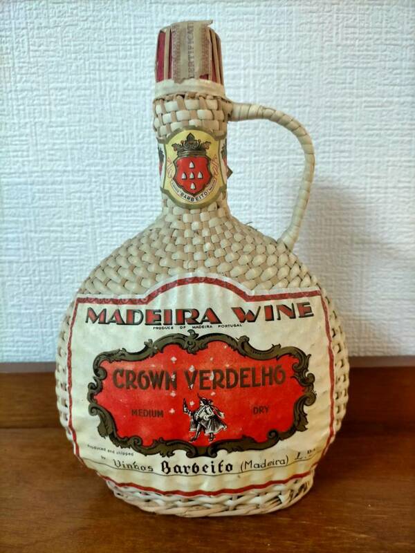 【未開栓】古酒　MADEIRA WINE バーベイト マディラ ワイン 750ml/19% 果実酒 CROWN BARBEITO 木下商事 ポルトガル ※長期保管品