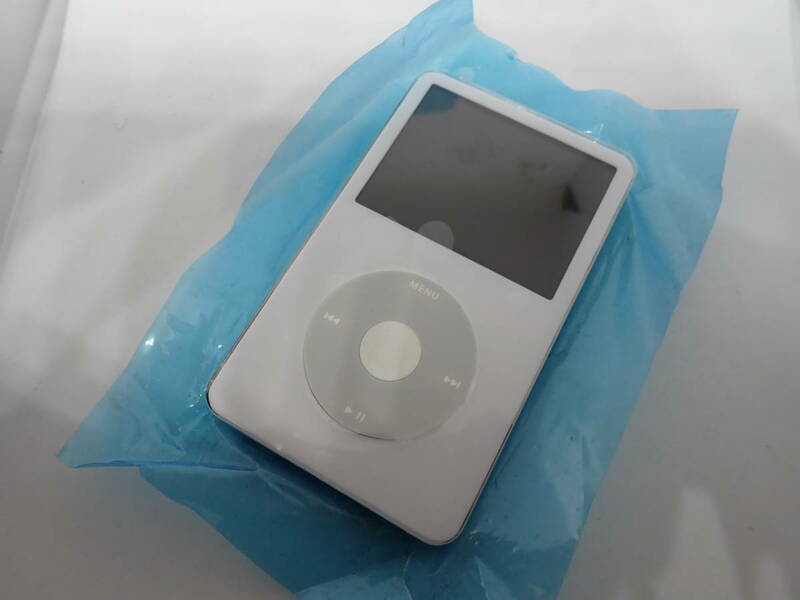動作確認済み　iPod Classic 第5.5世代 MA444J/A　256GB大容量SD、新品バッテリー、外装交換済み　アイポッド　クラッシック