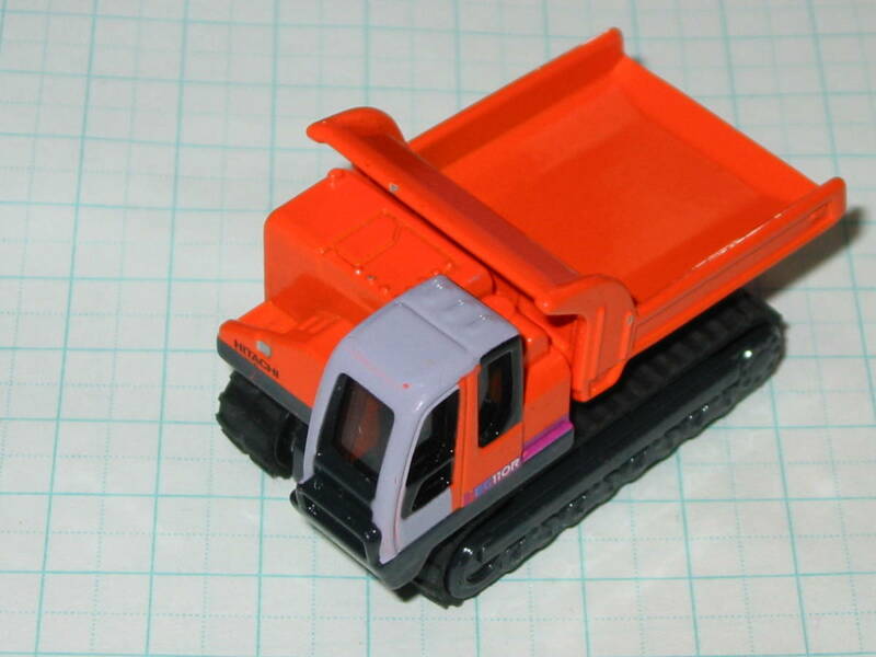 絶版品 トミカ 80 ★日立建機 ゴムクローラキャリア ＥＧ１１０Ｒ Hitachi Construction Machinery RUBBER CRAWLER CARRIER EG110R 中国製