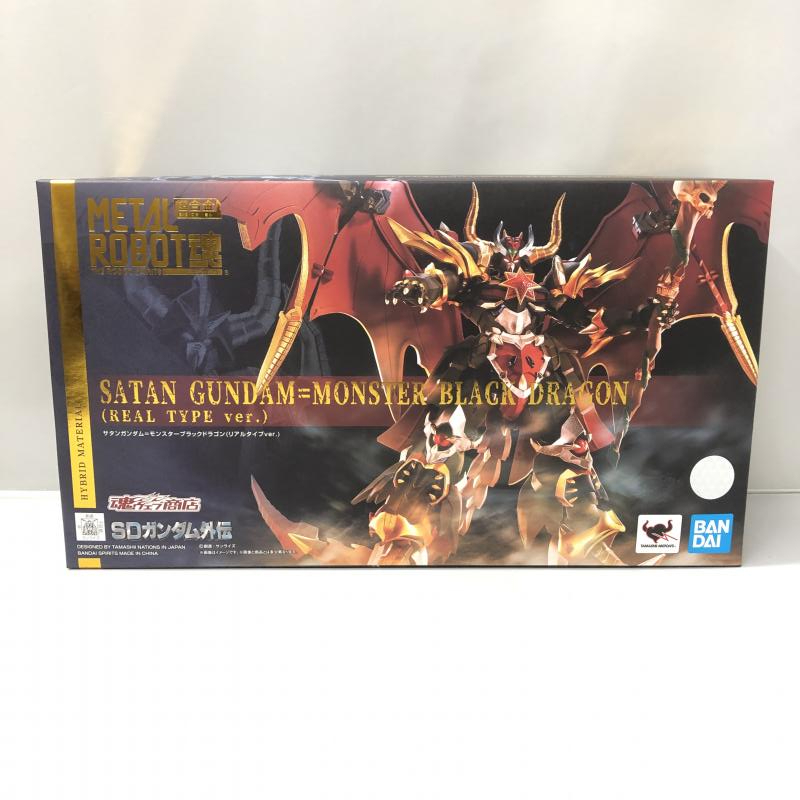 【中古】バンダイ METAL ROBOT魂 SIDE MS サタンガンダム=モンスターブラックドラゴン リアルタイプver. SDガンダム外伝[240015242911]