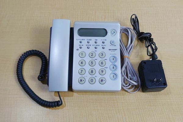 シャープ　留守番電話機　DA-Y500 親機　中古品