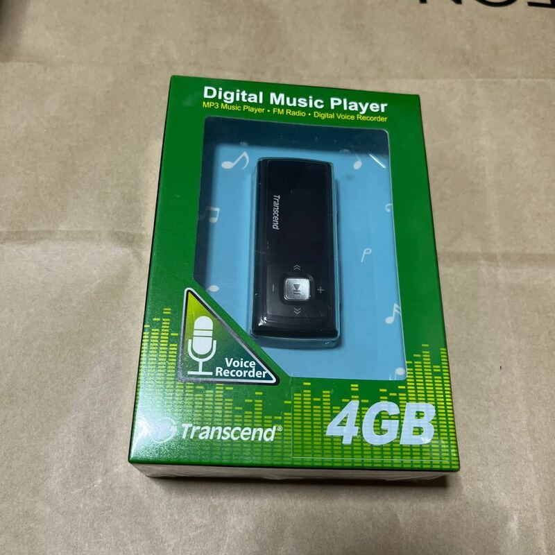 Transcend/トランセンド　MP3 デジタルオーディオプレーヤー　MP650 4GB 未開封未使用品　ボイスレコーダー付き　ジャンク扱い