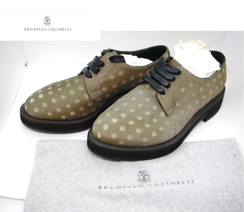 BRUNELLO CUCINELLI /ブルネロクチネリ　レディース　ローファー　シューズ　インターシャ　刺繍　靴