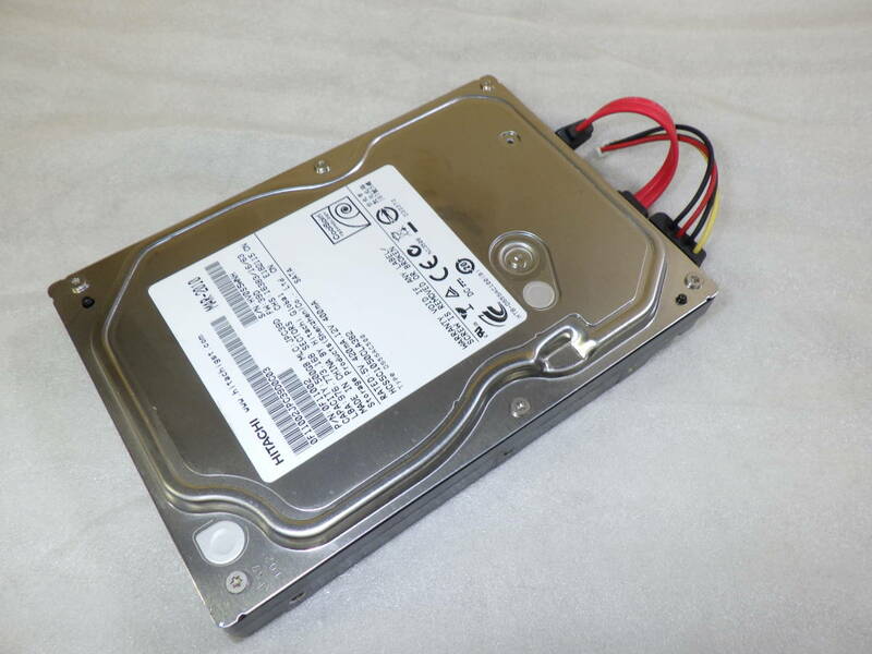 Panasonic DMR-BW680 ブルーレイレコーダー から取外した 純正 HDD 500GB Hitachi 動作確認済み#RM1149