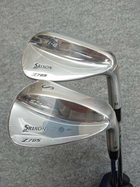 SRIXON [未使用品] スリクソン Z785 FORGED 単品アイアン・ウェッジ AW 51° ＆ SW 57° 2本セット Dynamic Gold D.S.T. (S200) 日本仕様