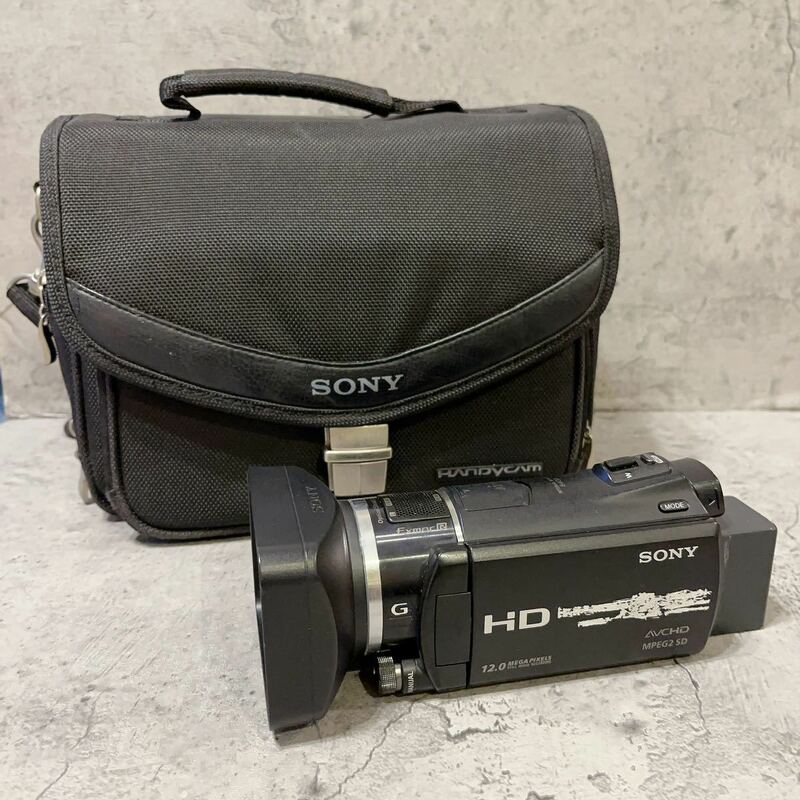 動作品 SONY HXR MC50J ソニー フルハイビジョン ビデオカメラ