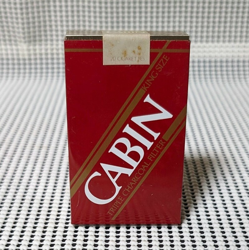全国たばこ販売協同組合連合会 たばこ包装模型 自販機用模型 見本 たばこ タバコ CABINキャビン 見本 ダミー サンプル モック 金属製