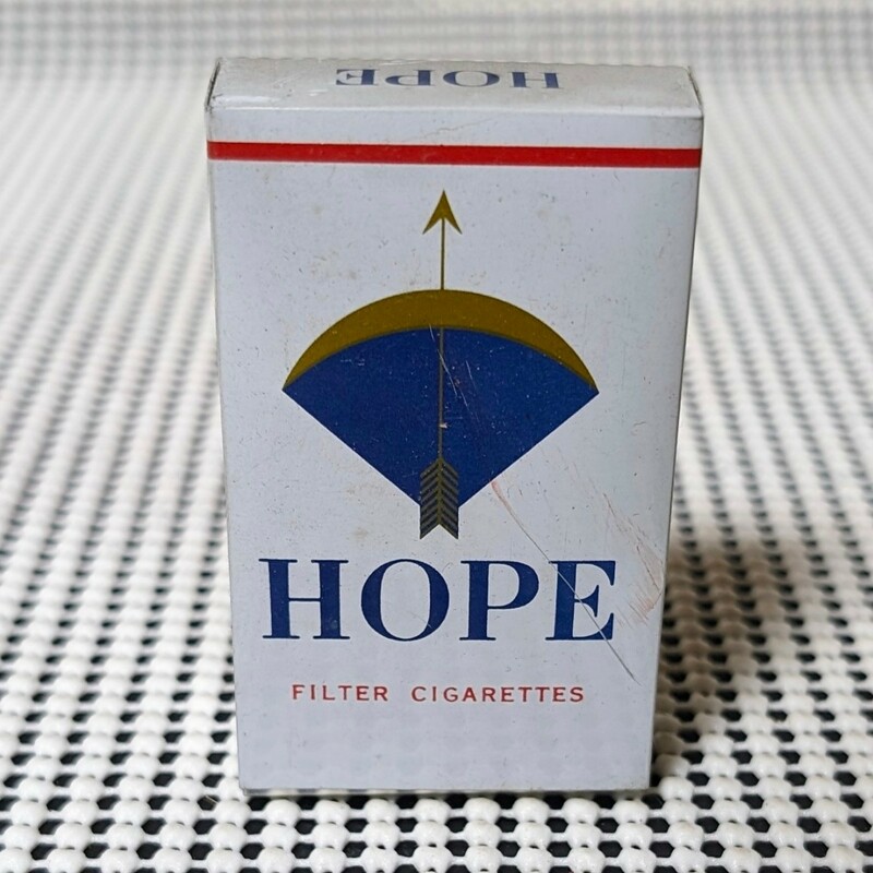 全国たばこ販売協同組合連合会 たばこ包装模型 自販機模型 見本 たばこ タバコ HOPE ホープ ショッポ 見本 ダミー サンプル モック 金属製