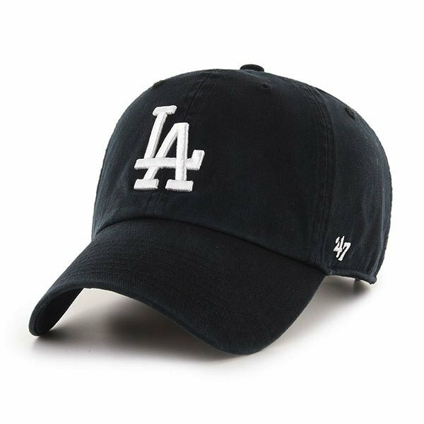 ’47 Brand (フォーティーセブン) ドジャース キャップ Dodgers ’47 CLEAN UP Black MLB ダッドハット メジャーリーグ ベースボール