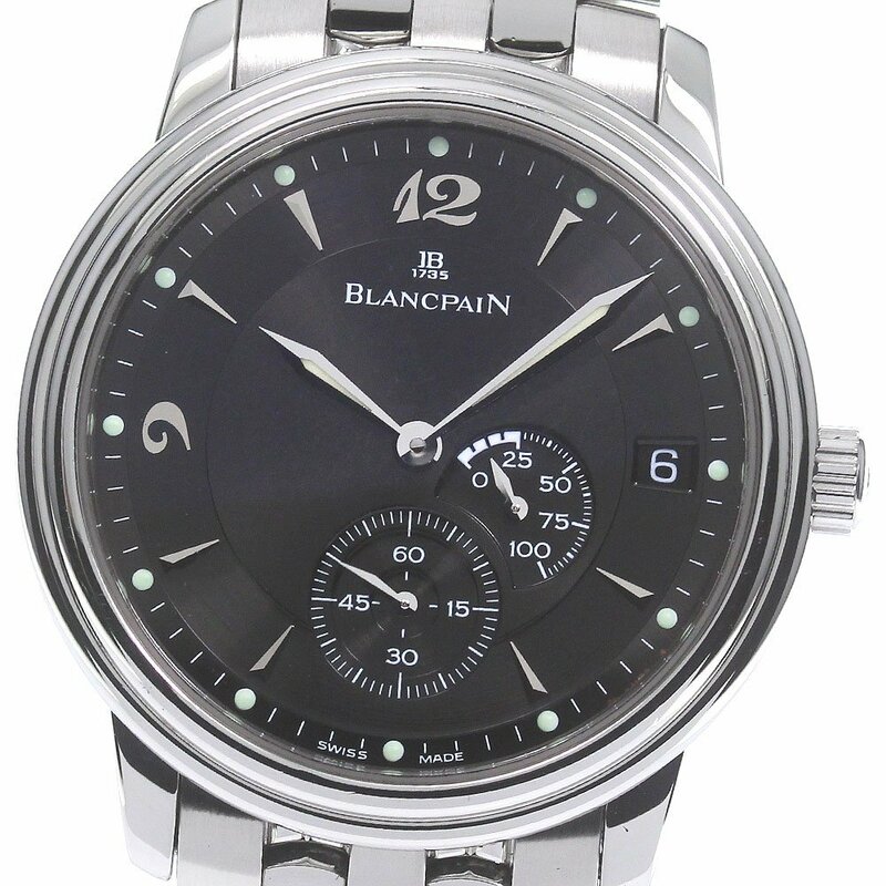 ブランパン Blancpain 1106-1130-11 ニュークラシック パワーリザーブ 手巻き メンズ _793925