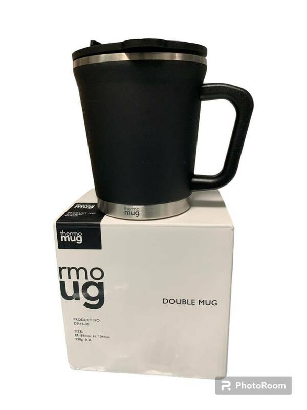 新品未使用　theme mug マグカップ　保温保冷　サーモマグカップ