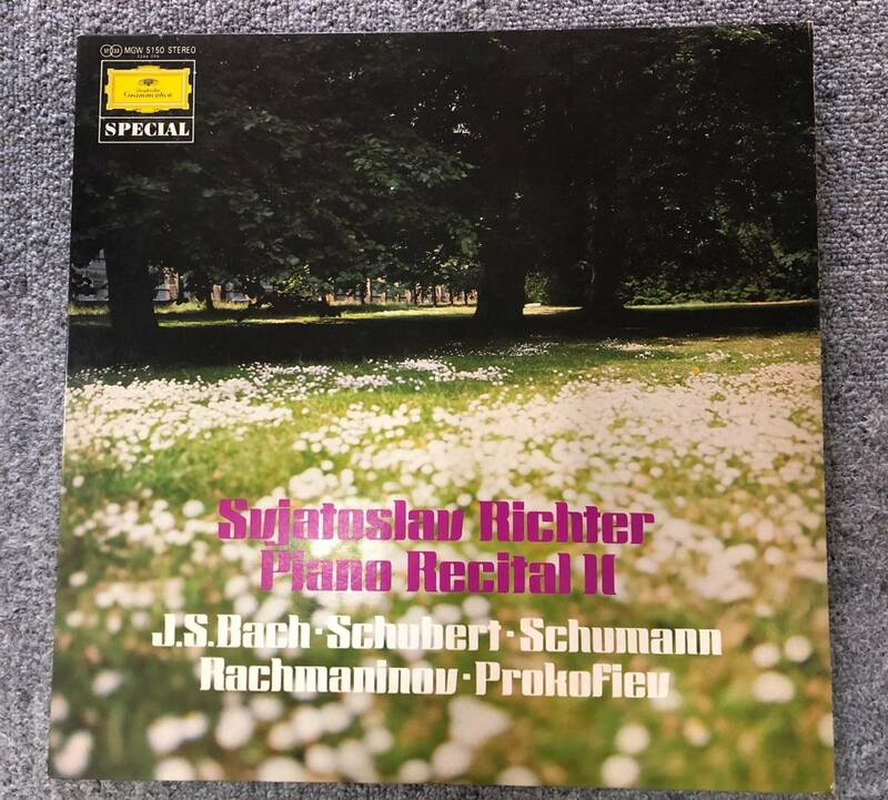レコード Sujatoslau Richter Piano Recital Ⅱリヒテル ピアノ・リサイタル第2集 LP MGW5150 231108-288