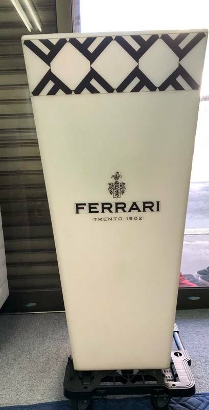 フェラーリ シャンパン　入れ物　店舗用　オブジェ　レトロ　Ferrari F1 コレクション 雑貨