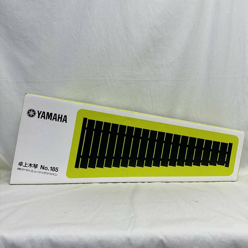 YAMAHA　ヤマハ　卓上木琴　30音　No.185　木琴　楽器　白鍵　黒鍵　打楽器　半音　マレット付き　日本製