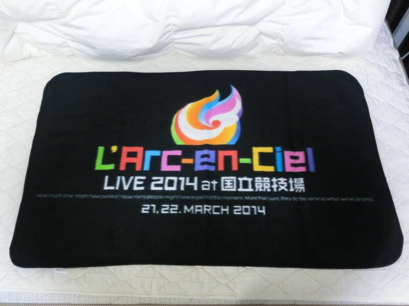 L'Arc~en~Ciel LIVE 2014 at 国立競技場 ブランケット ラルクアンシエル