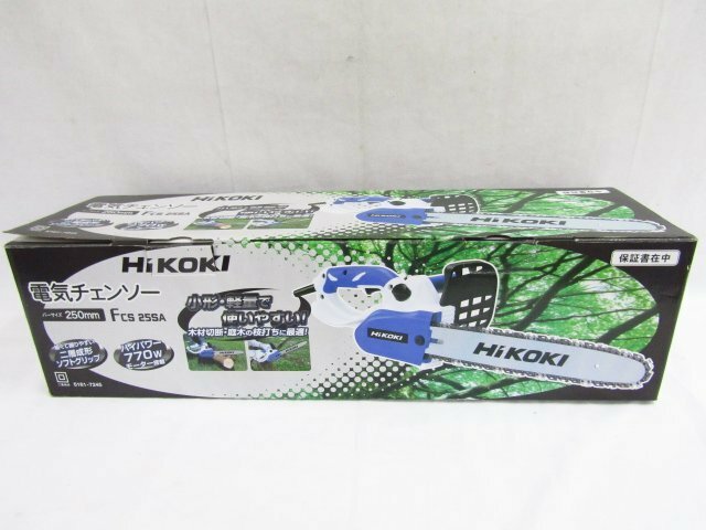 HITACHI HIKOKI FCS25SA 日立工機 電気チェンソー 中古品 ◆4062