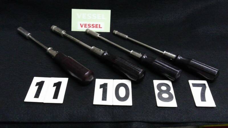 ＜23125＞　ベッセル　VESSEL　ボックスレンチ　11・10・8・7ｍｍ　4本セット　