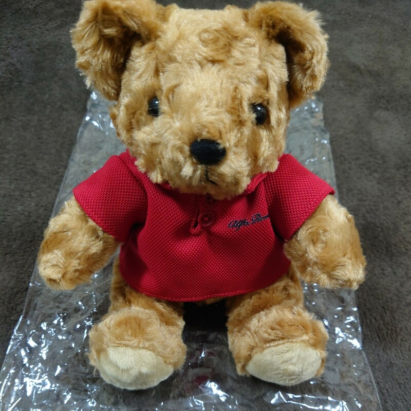 【期間限定割引】Alfa Romeo オフィシャルBEAR #ぬいぐるみ #アルファロメオ