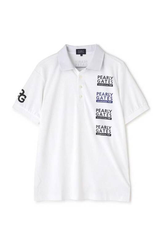 パーリーゲイツ PEARLY GATES スズシヤベアメッシュ 半袖ポロシャツ ホワイト サイズ 7 新品