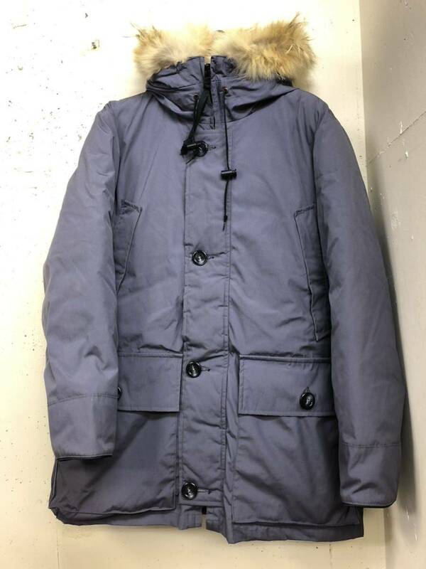 80s Eddie Bauer POLAR PARKA グレー USA製　希少Sサイズ ポーラーパーカー エディーバウアー ダウン ジャケット ビンテージ 70s 60s 年代