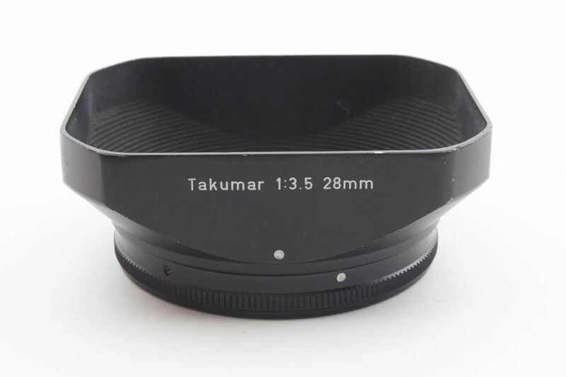 美品＊Asahi 角型フード Super Takumar 28mm F3.5用