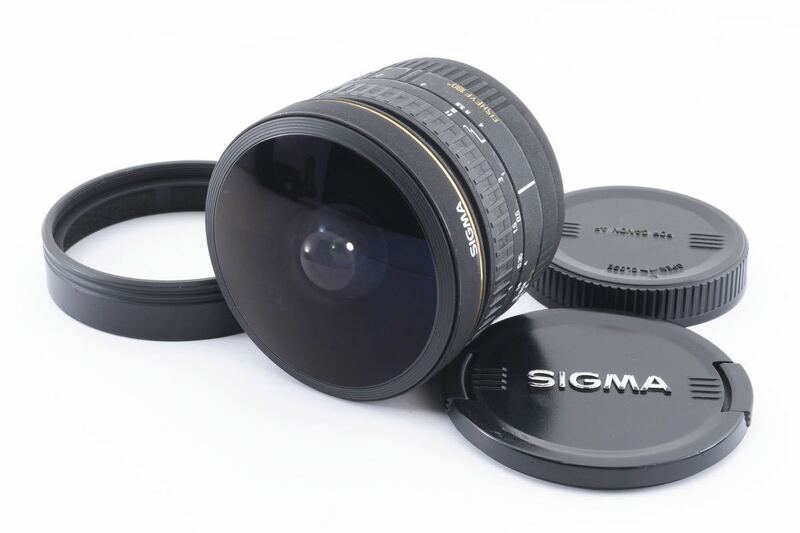 美品＊SIGMA シグマ AF 8mm F4 EX DG CIRCULAR FISHEYE Canon キャノン