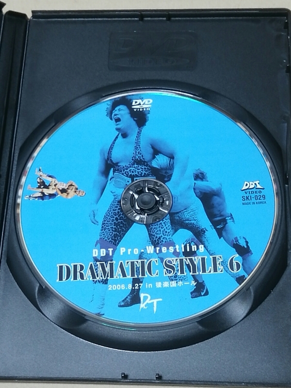 中古DVD プロレス　DDT DRAMATIC STYLE6　20060827　後楽園ホール　