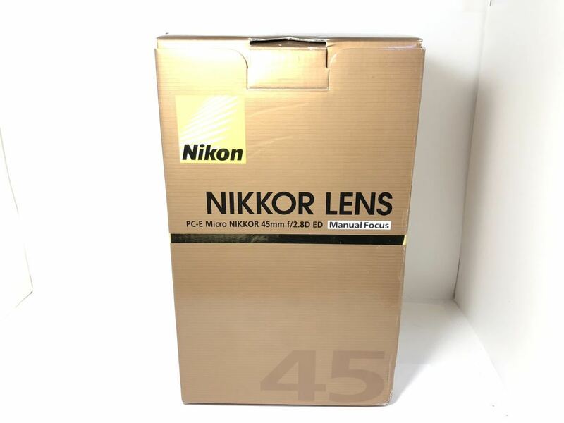 #14【新品未使用】Nikon ニコン PC-E Micro NIKKOR 45mm f/2.8 D ED