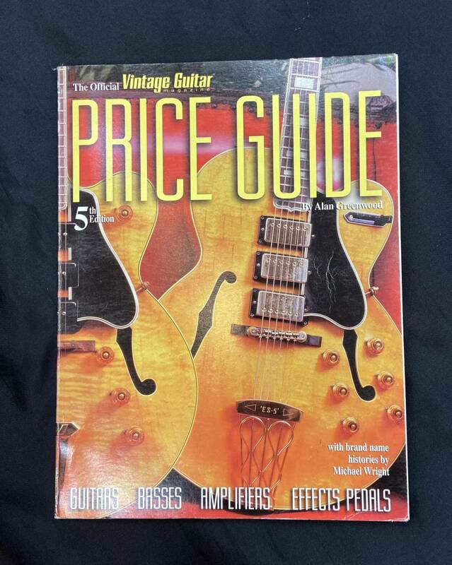 【洋書】The Official Vintage Guitar Magazine Price Guide (英語) 本 5th Edition