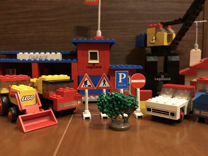 LEGO レゴ 1972年 355 Town Center Set with Roadways ジャンク　まとめて取引き可　大量出品中