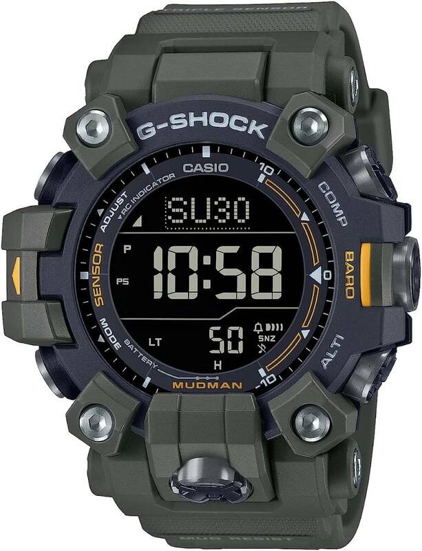 送料無料★国内正規品★新品・未使用★CASIO G-SHOCK MUDMAN 電波ソーラー バイオマスプラスチック採用 GW-9500-3JF★定価￥55,000